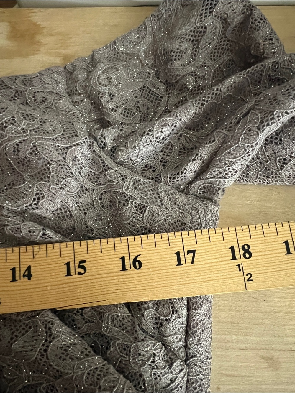 OLEG CASSINI Off-the-Shoulder Three-Quarter Sleeve Lace Sheath NWT - Picture 13 of 16